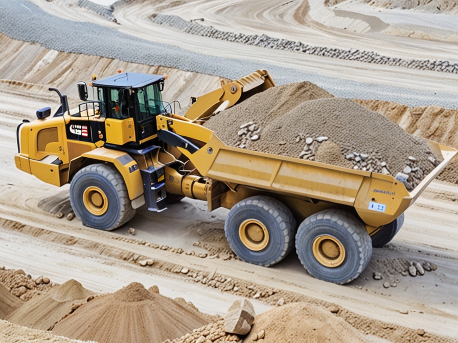 Самосвал Caterpillar 740 